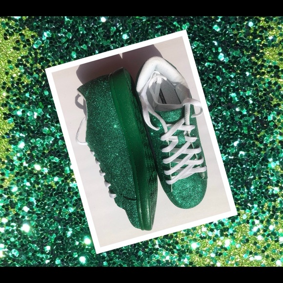 emerald green sneakers